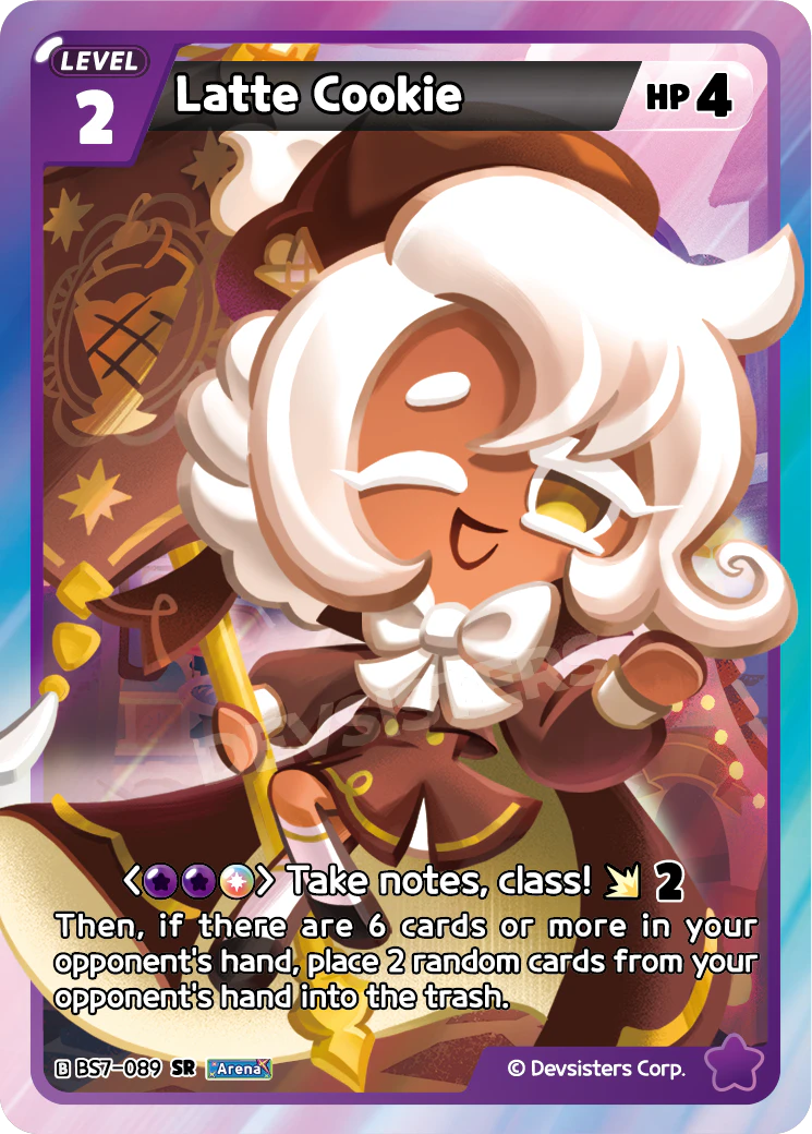 Image for Latte Cookie (BS7-089) [Arena of Glory] - CookieRun: Braverse TCG