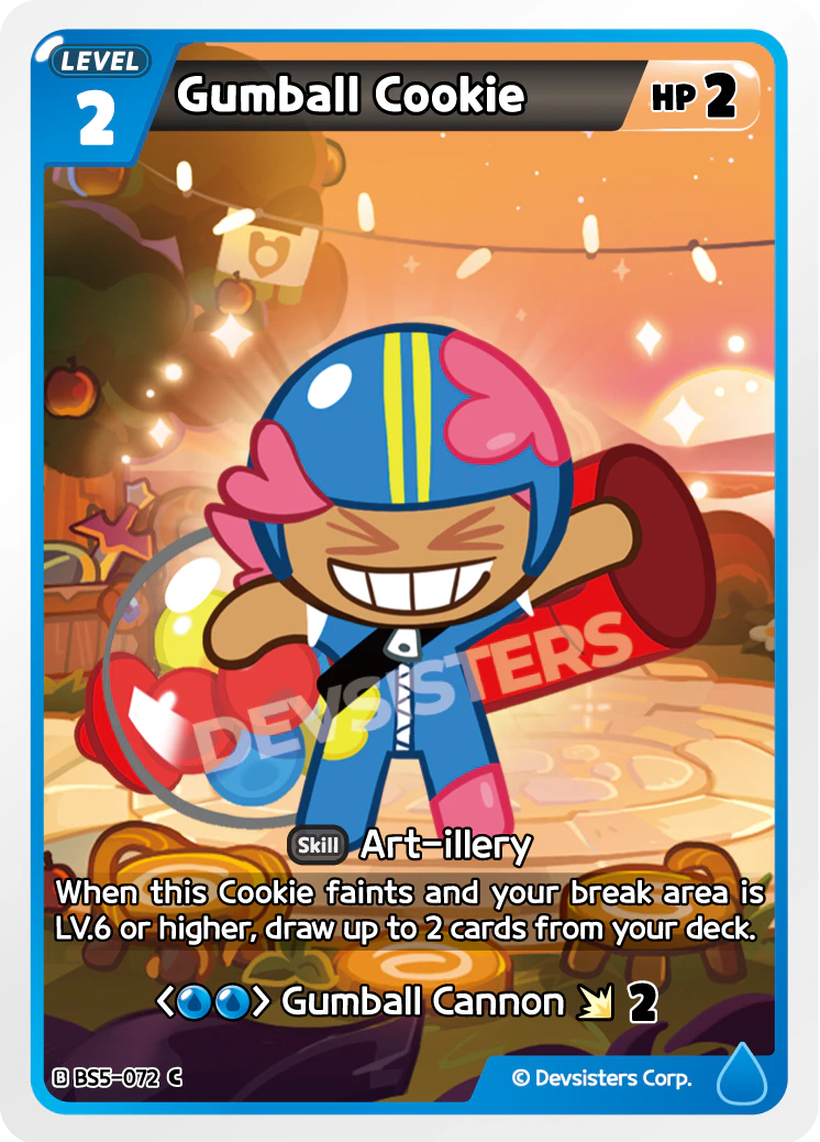 Image for Gumball Cookie (BS5-072) [Operation Timeguard] - CookieRun: Braverse TCG