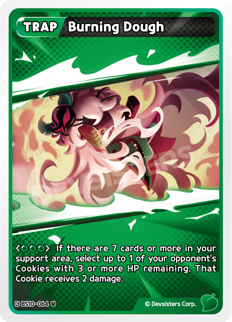 Image for Burning Dough (BS10-064) [Paradise of Passion & Sloth / Catacombs of Silence] - CookieRun: Braverse TCG