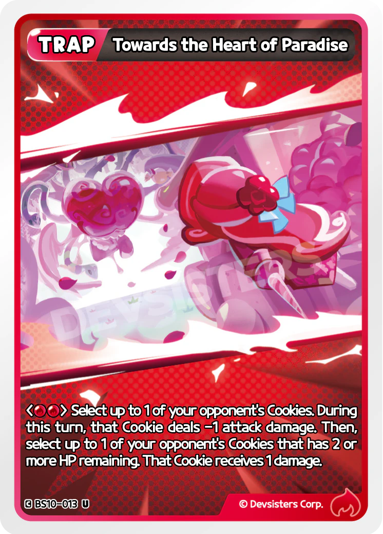 Image for Towards the Heart of Paradise (BS10-013) [Paradise of Passion & Sloth / Catacombs of Silence] - CookieRun: Braverse TCG