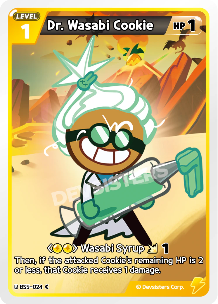 Image for Dr. Wasabi Cookie (BS5-024) [Operation Timeguard] - CookieRun: Braverse TCG