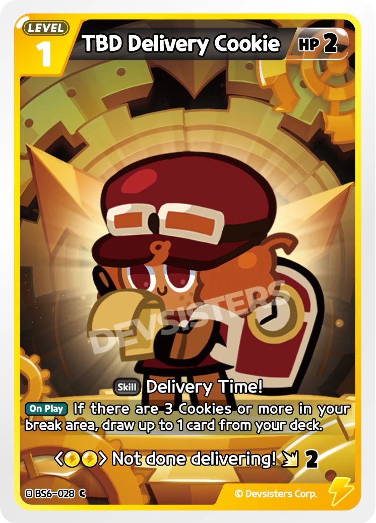 Image for TBD Delivery Cookie (BS6-028) [Operation Timeguard] - CookieRun: Braverse TCG