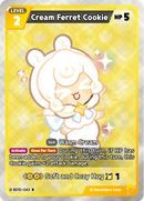 Image for Cream Ferret Cookie (BS10-043) [Paradise of Passion & Sloth / Catacombs of Silence] - CookieRun: Braverse TCG