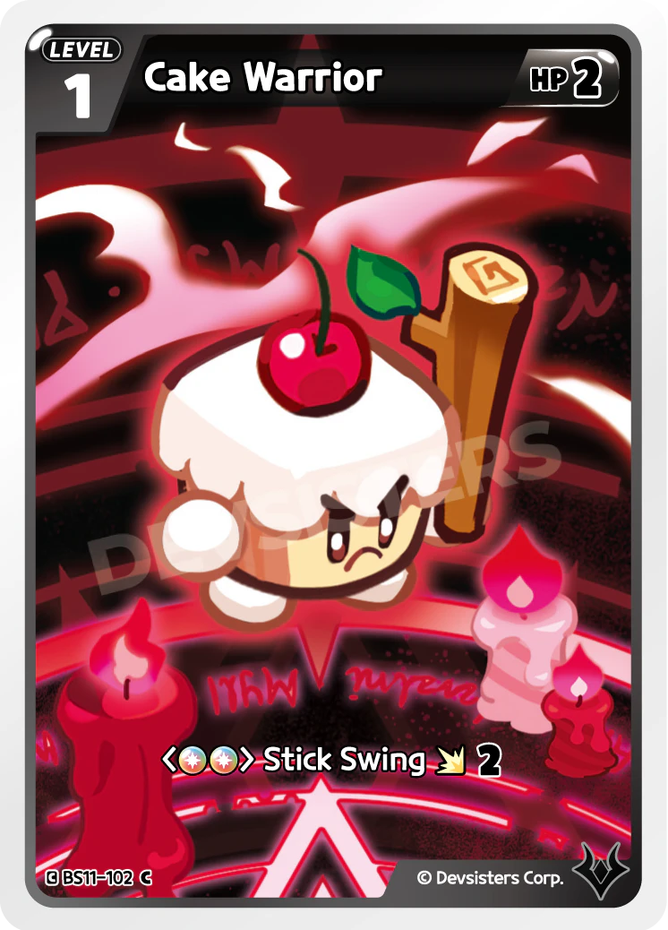 Image for Cake Warrior (BS11-102) [The Dark Enchantress War] - CookieRun: Braverse TCG