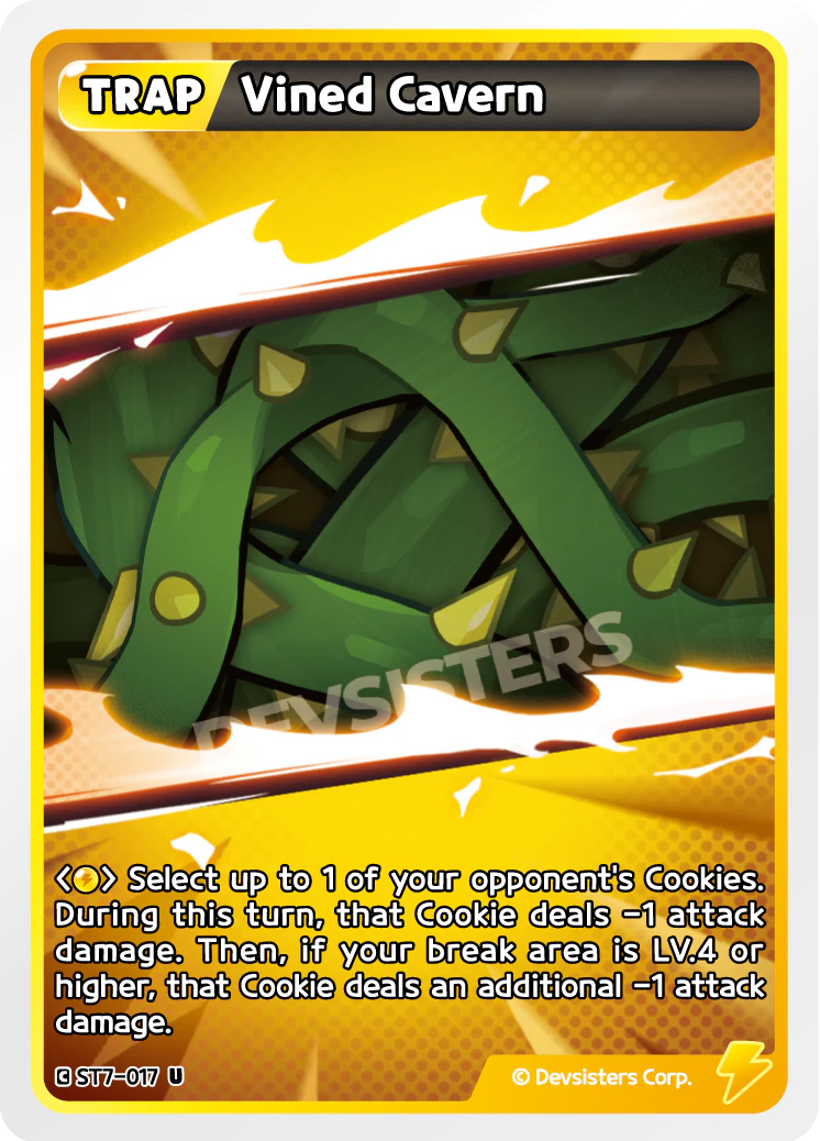 Image for Vined Cavern (ST7-017) [Tree of Life] - CookieRun: Braverse TCG