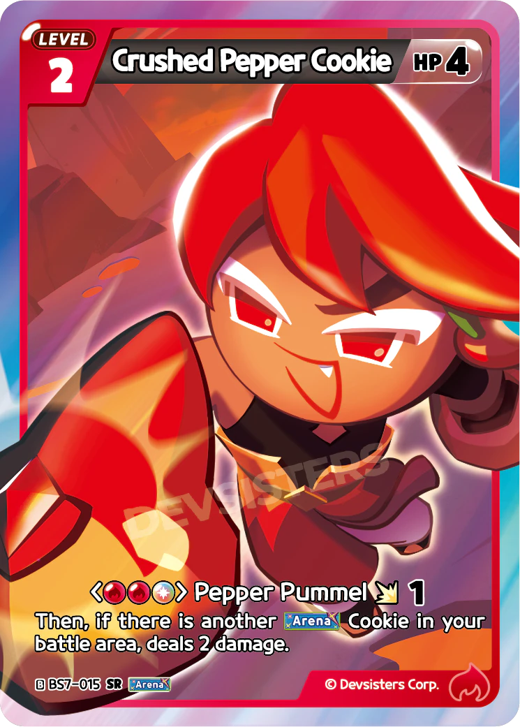 Image for Crushed Pepper Cookie (BS7-015) [Arena of Glory] - CookieRun: Braverse TCG