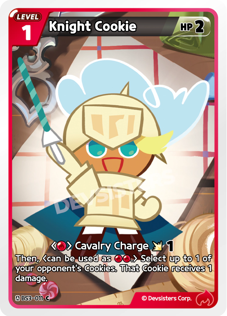 Image for Knight Cookie (BS3-011) [Age of Heroes and Kingdoms] - CookieRun: Braverse TCG