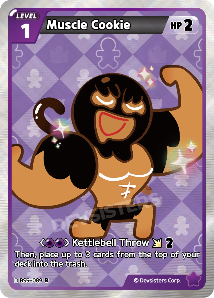 Image for Muscle Cookie (BS5-089) [Operation Timeguard] - CookieRun: Braverse TCG
