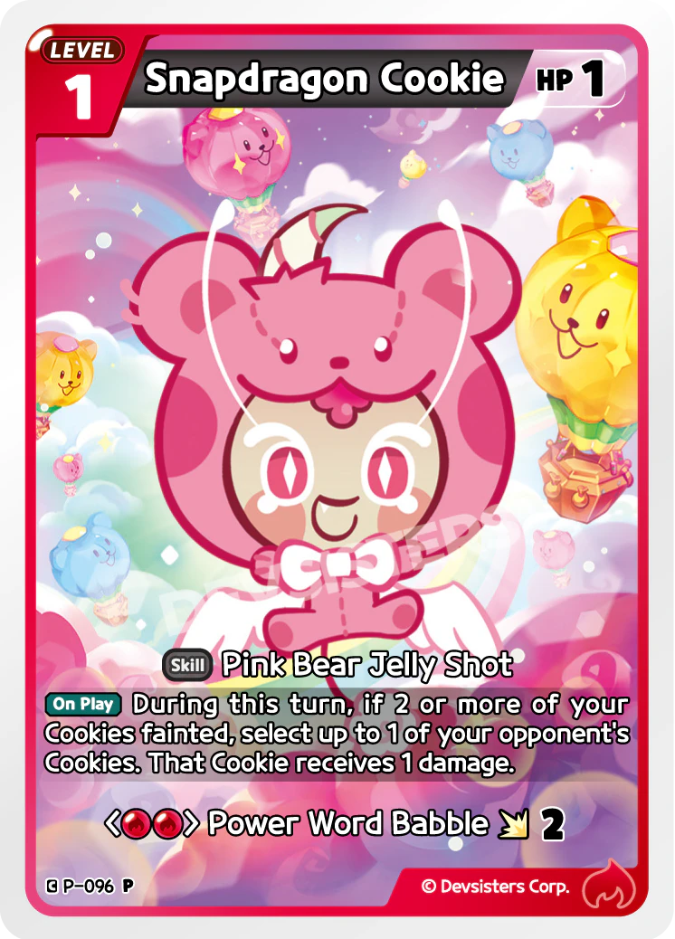 Image for Snapdragon Cookie (P-096) [Promotion Card] - CookieRun: Braverse TCG
