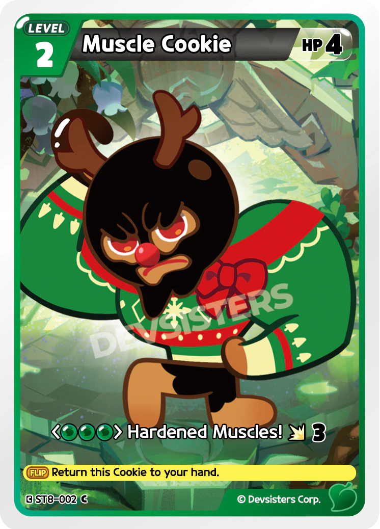 Image for Muscle Cookie (ST8-002) [Guardian Winds] - CookieRun: Braverse TCG