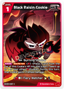 Image for Black Raisin Cookie (BS4-007) [Age of Heroes and Kingdoms] - CookieRun: Braverse TCG