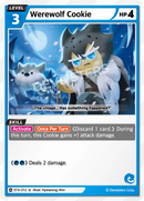 Image for Werewolf Cookie (ST4-012) [Starter Deck BLUE] - CookieRun: Braverse TCG