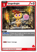 Image for GingerBright (P-001) [Promotion Card] - CookieRun: Braverse TCG