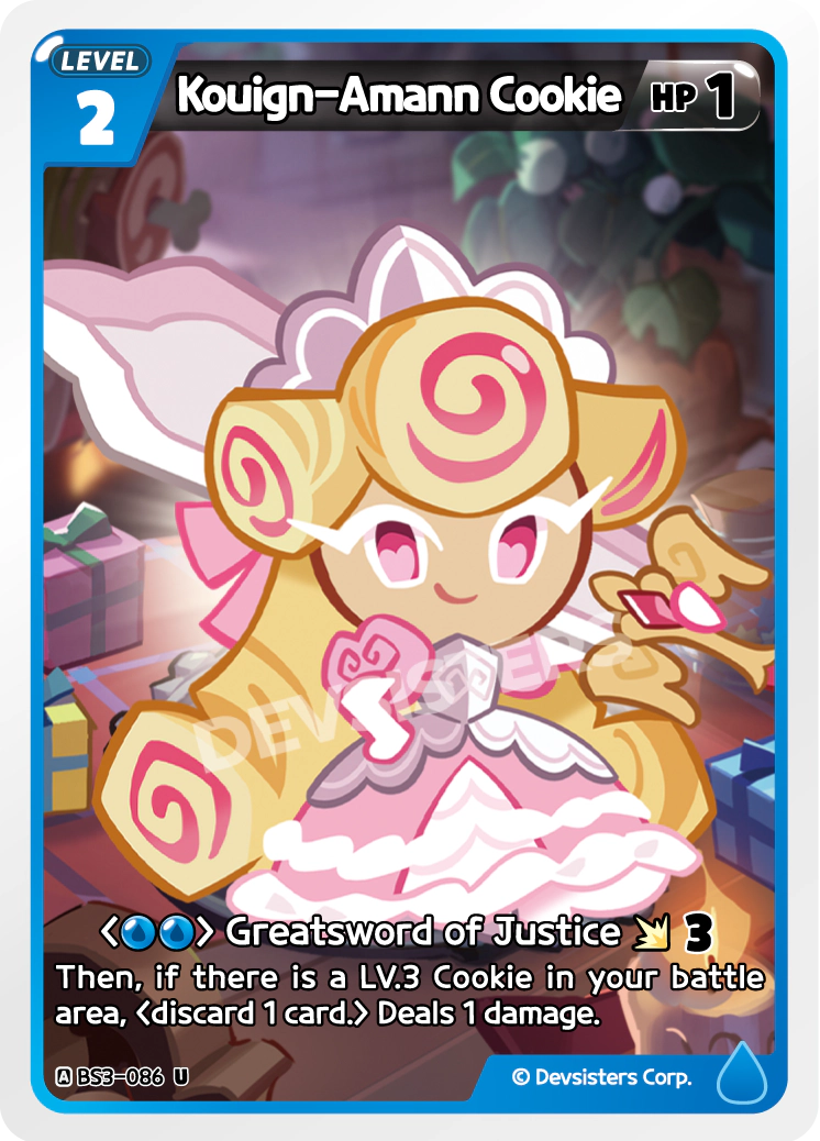Image for Kouign-Amann Cookie (BS3-086) [Age of Heroes and Kingdoms] - CookieRun: Braverse TCG