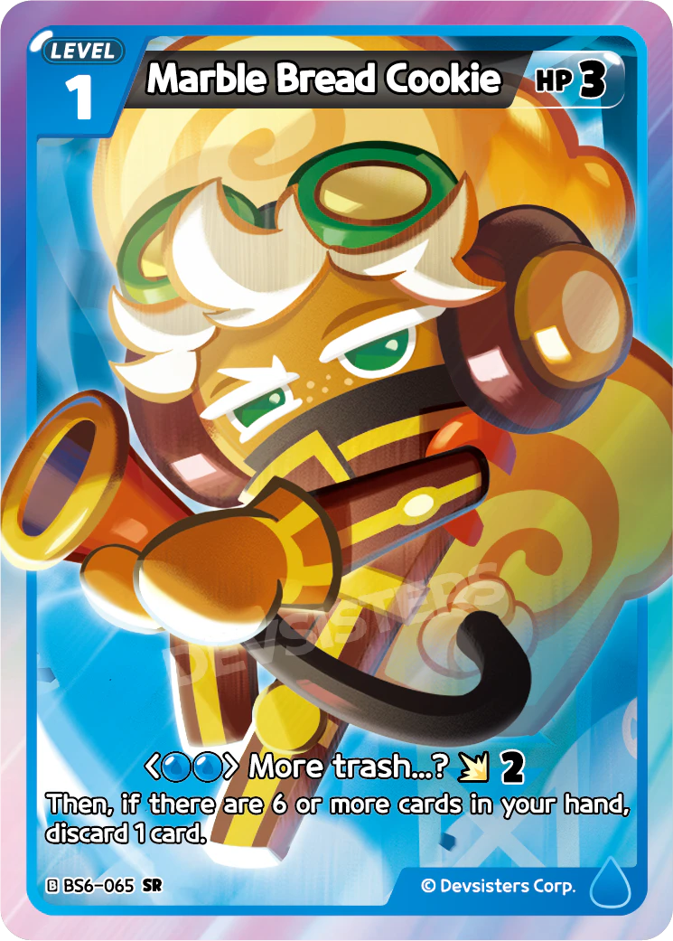 Image for Marble Bread Cookie (BS6-065) [Operation Timeguard] - CookieRun: Braverse TCG