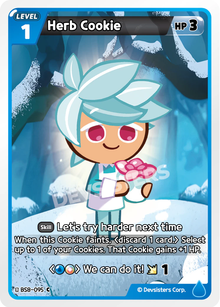 Image for Herb Cookie (BS8-095) [Land of Fire & Ruin, Realm of Apathy] - CookieRun: Braverse TCG