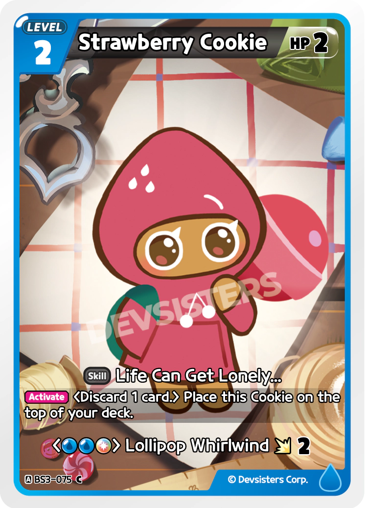 Image for Strawberry Cookie (BS3-075) [Age of Heroes and Kingdoms] - CookieRun: Braverse TCG