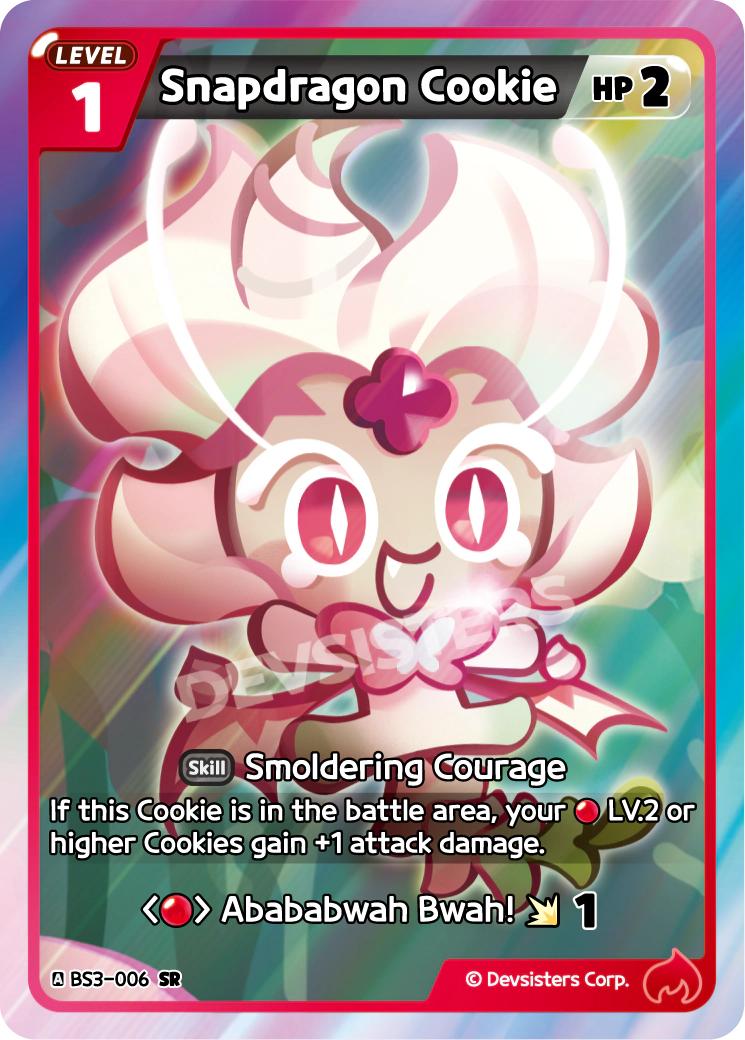 Image for Snapdragon Cookie (BS3-006) [Age of Heroes and Kingdoms] - CookieRun: Braverse TCG