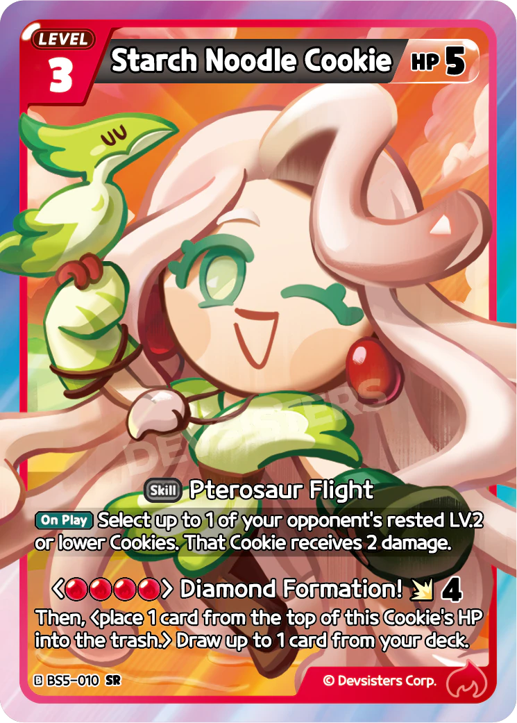 Image for Starch Noodle Cookie (BS5-010) [Operation Timeguard] - CookieRun: Braverse TCG