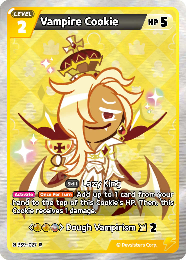 Image for Vampire Cookie (BS9-027) [A Game of Truth and Deceit] - CookieRun: Braverse TCG