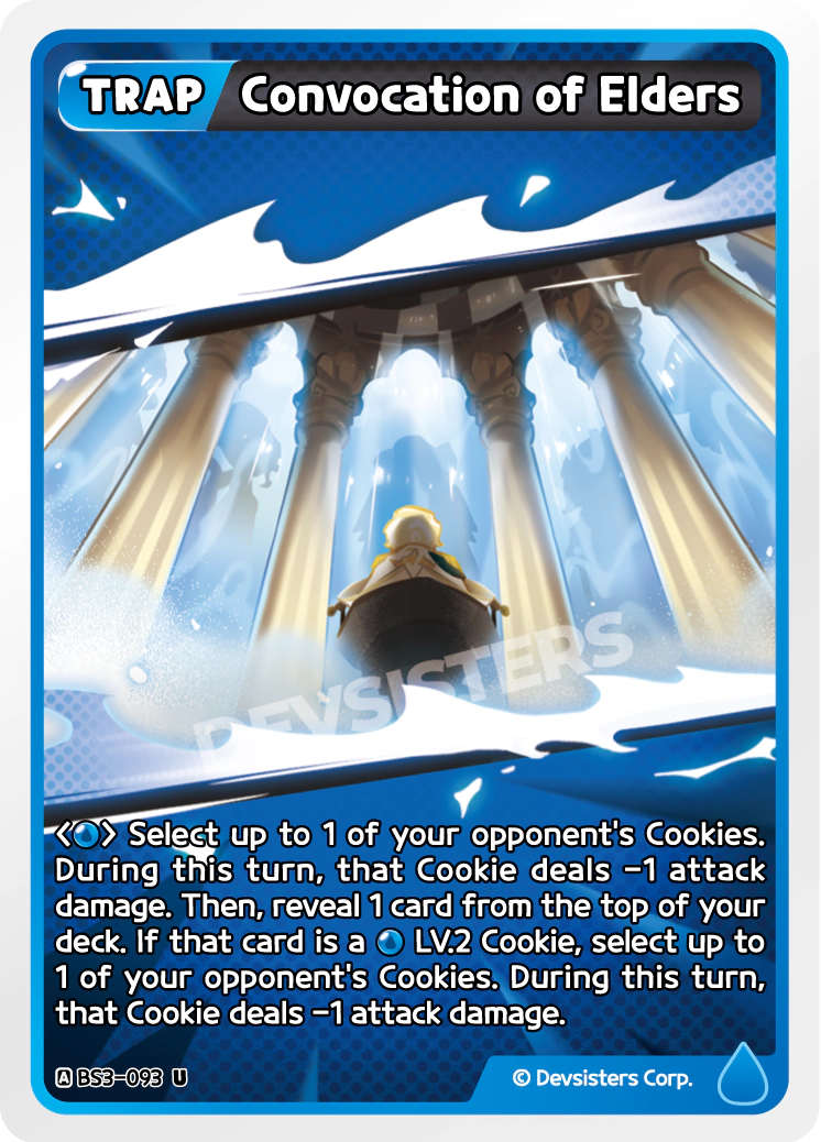 Image for Convocation of Elders (BS3-093) [Age of Heroes and Kingdoms] - CookieRun: Braverse TCG