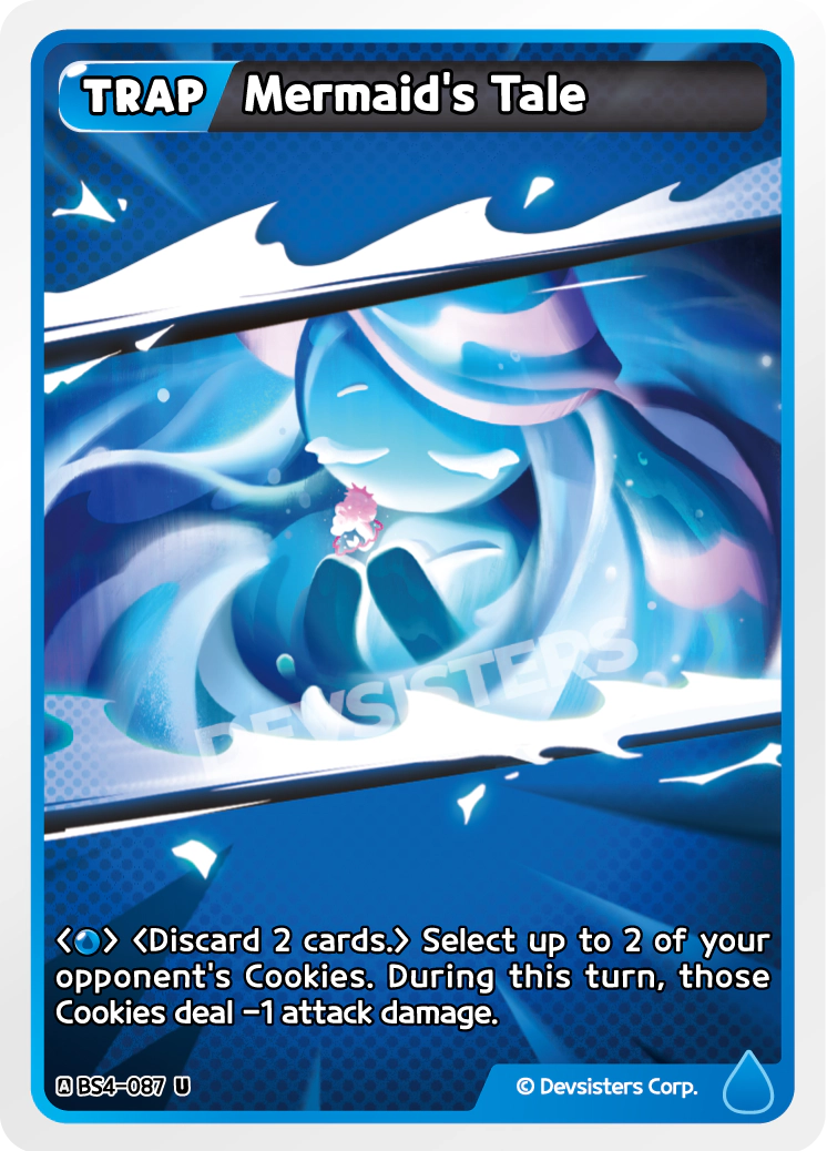 Image for Mermaid's Tale (BS4-087) [Age of Heroes and Kingdoms] - CookieRun: Braverse TCG
