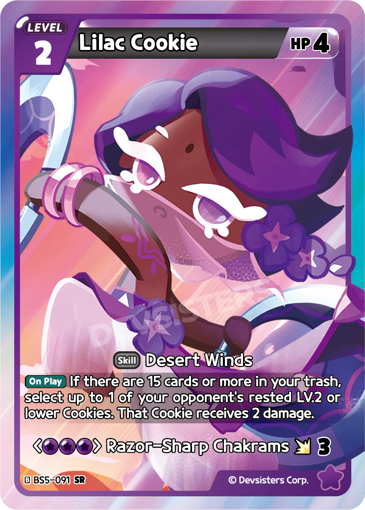 Image for Lilac Cookie (BS5-091) [Operation Timeguard] - CookieRun: Braverse TCG