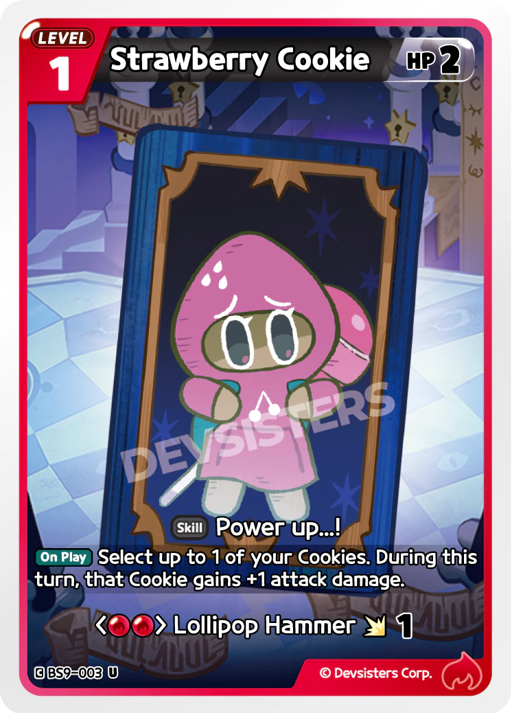 Image for Strawberry Cookie (BS9-003) [A Game of Truth and Deceit] - CookieRun: Braverse TCG
