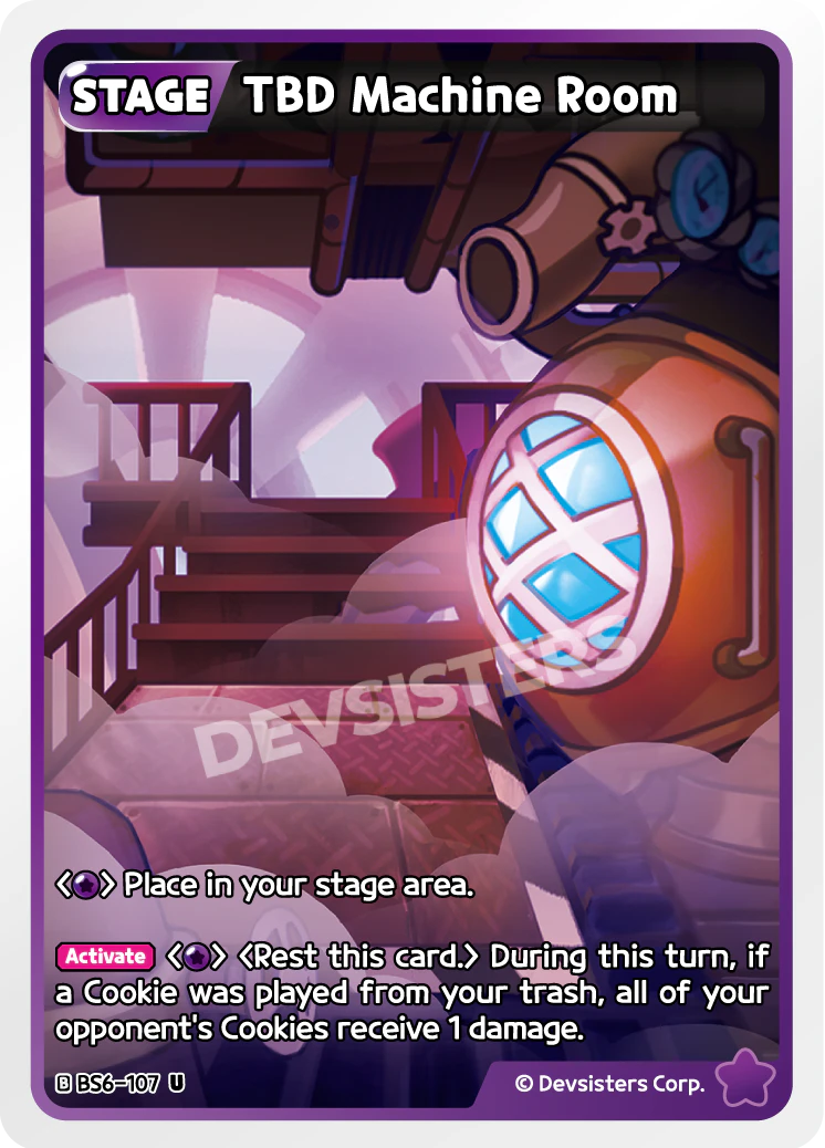 Image for TBD Machine Room (BS6-107) [Operation Timeguard] - CookieRun: Braverse TCG