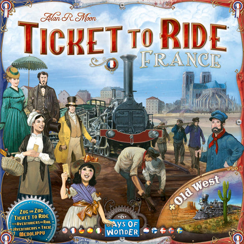 Ticket to Ride Map Collection 6: France & Old West (2017)