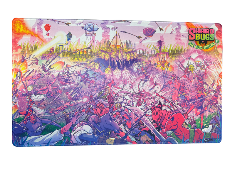 Shard Bugs - Stitched Playmat - ZipDraw Limited Edition