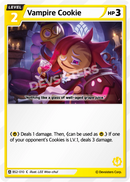 Image for Vampire Cookie (BS2-010) [BRAVE BEGINNING] - CookieRun: Braverse TCG