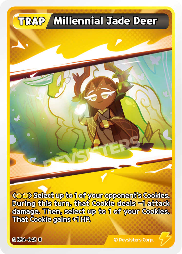 Image for Millennial Jade Deer (BS4-042) [Age of Heroes and Kingdoms] - CookieRun: Braverse TCG