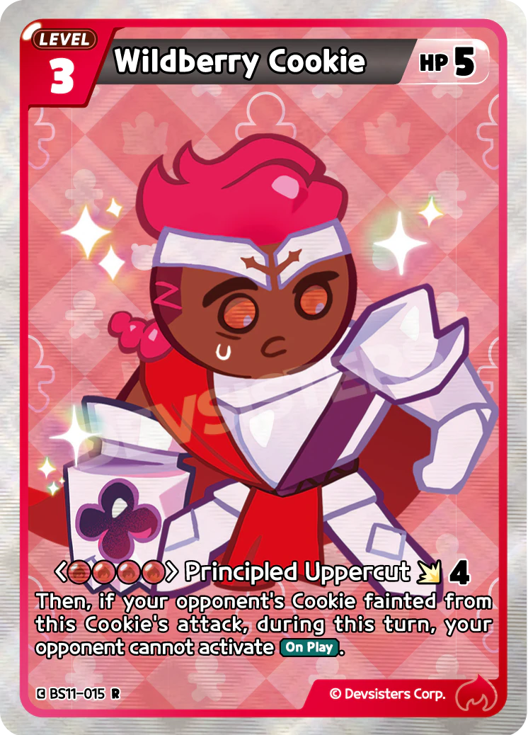 Image for Wildberry Cookie (BS11-015) [The Dark Enchantress War] - CookieRun: Braverse TCG