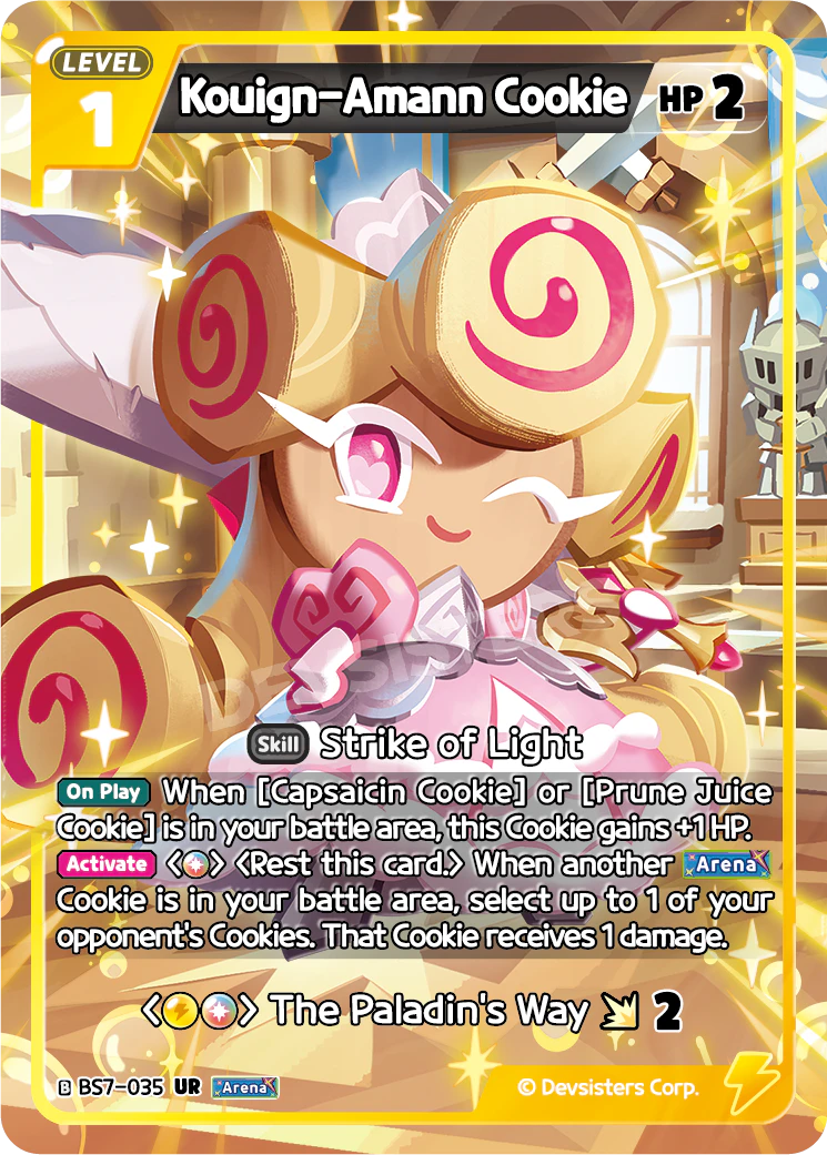Image for Kouign-Amann Cookie (BS7-035) [Arena of Glory] - CookieRun: Braverse TCG
