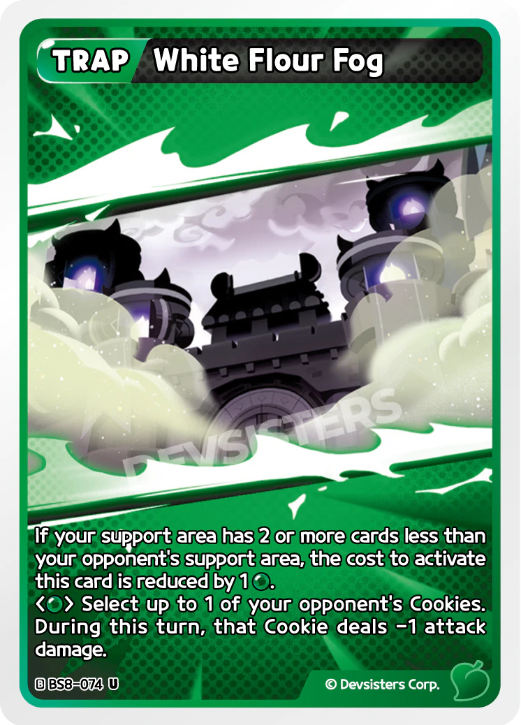 Image for White Flour Fog (BS8-074) [Land of Fire & Ruin, Realm of Apathy] - CookieRun: Braverse TCG