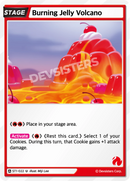 Image for Burning Jelly Volcano (ST1-022) [Starter Deck RED] - CookieRun: Braverse TCG