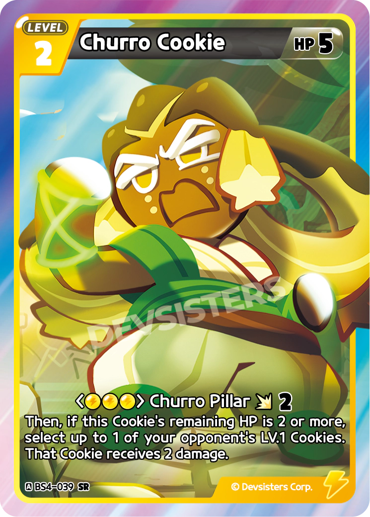 Image for Churro Cookie (BS4-039) [Age of Heroes and Kingdoms] - CookieRun: Braverse TCG
