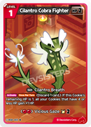 Image for Cilantro Cobra Fighter (BS8-003) [Land of Fire & Ruin, Realm of Apathy] - CookieRun: Braverse TCG