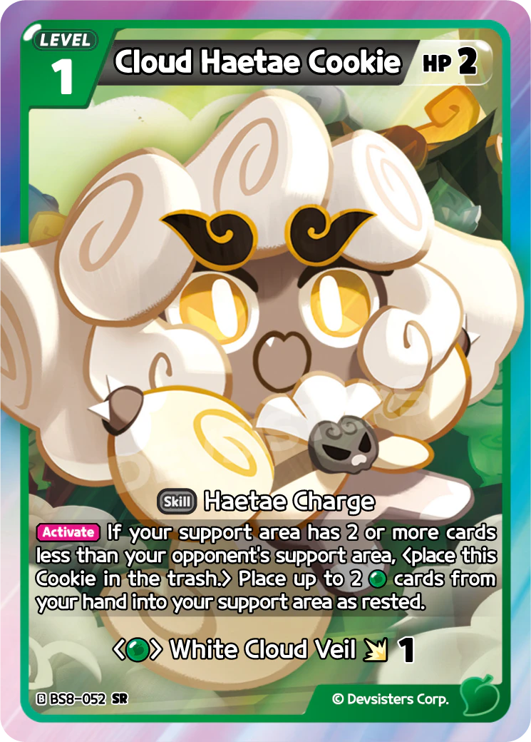 Image for Cloud Haetae Cookie (BS8-052) [Land of Fire & Ruin, Realm of Apathy] - CookieRun: Braverse TCG