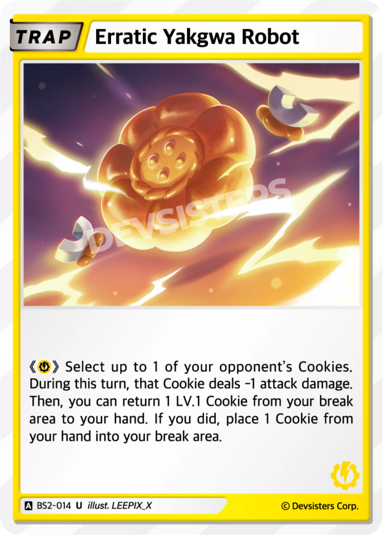 Image for Erratic Yakgwa Robot (BS2-014) [BRAVE BEGINNING] - CookieRun: Braverse TCG