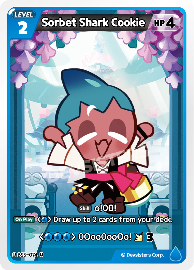 Image for Sorbet Shark Cookie (BS5-074) [Operation Timeguard] - CookieRun: Braverse TCG