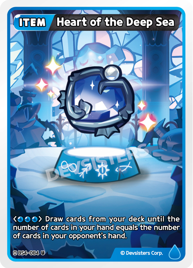 Image for Heart of the Deep Sea (BS4-084) [Age of Heroes and Kingdoms] - CookieRun: Braverse TCG
