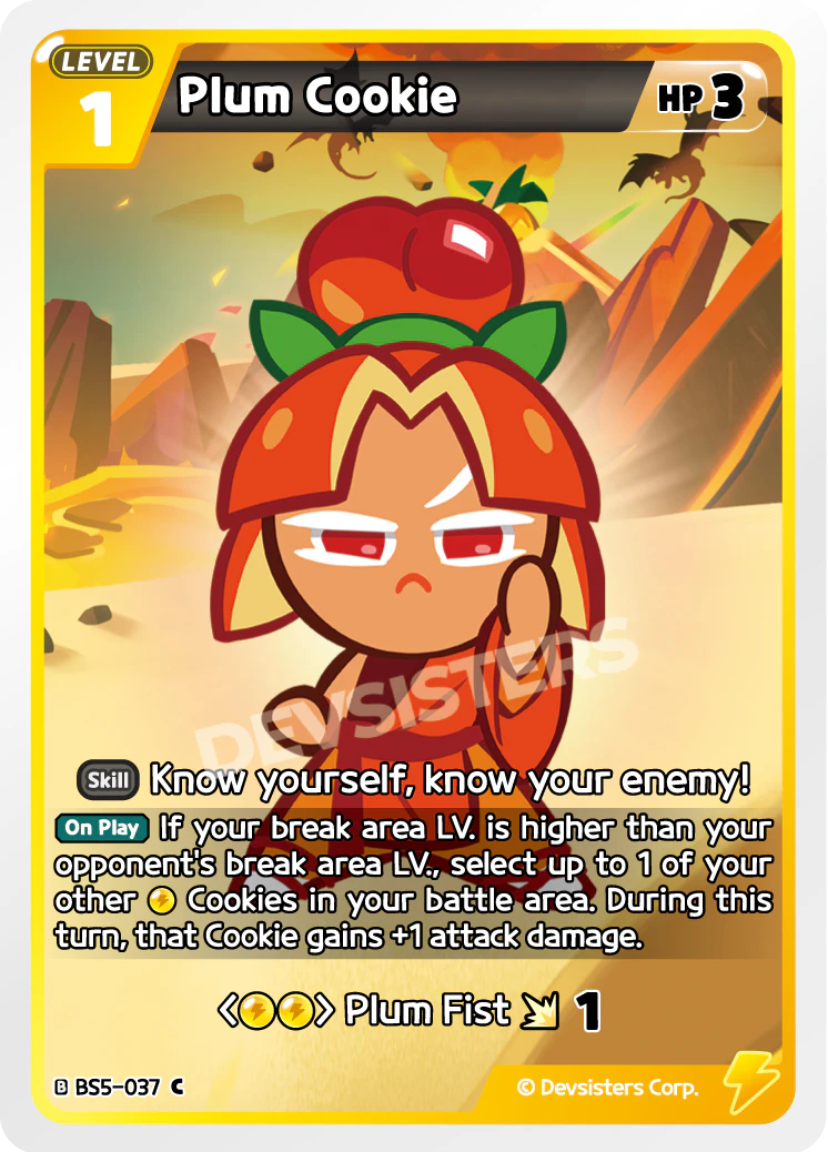 Image for Plum Cookie (BS5-037) [Operation Timeguard] - CookieRun: Braverse TCG