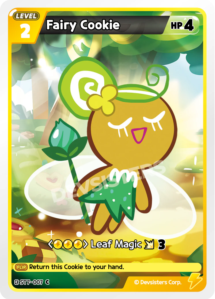 Image for Fairy Cookie (ST7-007) [Tree of Life] - CookieRun: Braverse TCG