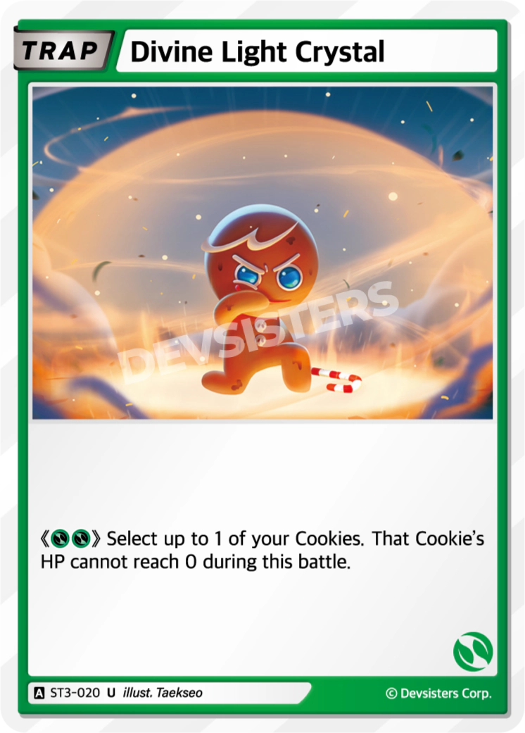 Image for Divine Light Crystal (ST3-020) [Starter Deck GREEN] - CookieRun: Braverse TCG