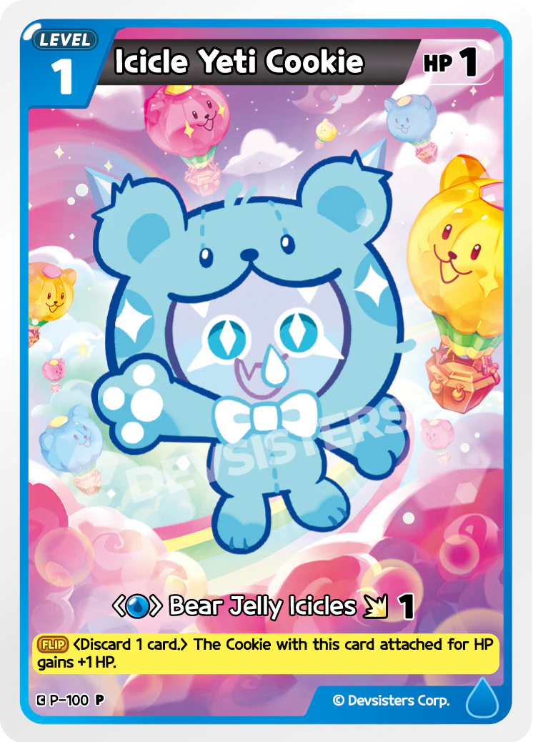 Image for Icicle Yeti Cookie (P-100) [Promotion Card] - CookieRun: Braverse TCG