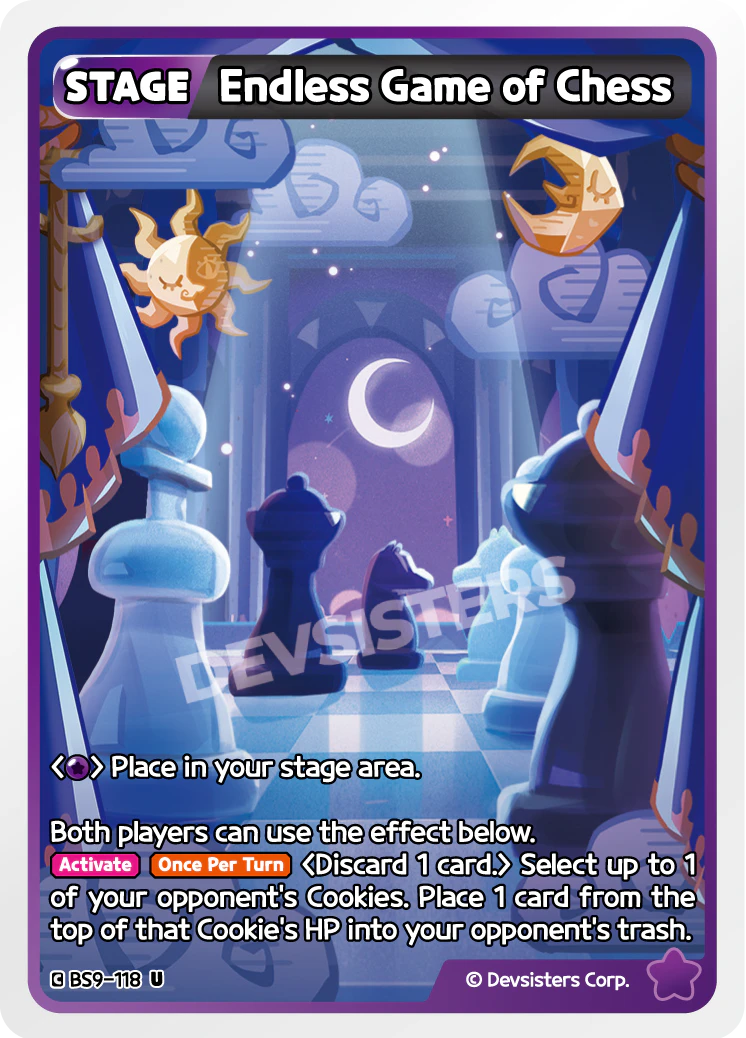 Image for Endless Game of Chess (BS9-118) [A Game of Truth and Deceit] - CookieRun: Braverse TCG