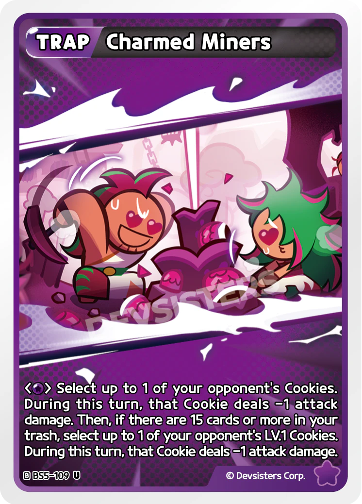 Image for Charmed Miners (BS5-109) [Operation Timeguard] - CookieRun: Braverse TCG