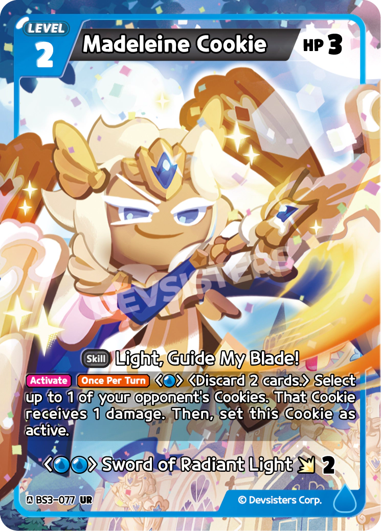 Image for Madeleine Cookie (BS3-077) [Age of Heroes and Kingdoms] - CookieRun: Braverse TCG